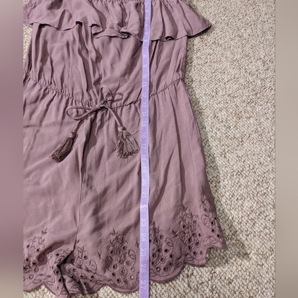 MOSSIMO mauve strapless romper, size M - Picture 3 of 7